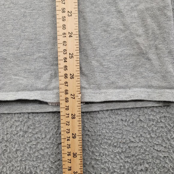 Champion Shirt Mens Large Gray Short Sleeve Athleticwear‎ Logo Print T-Shirt - Picture 11 of 13